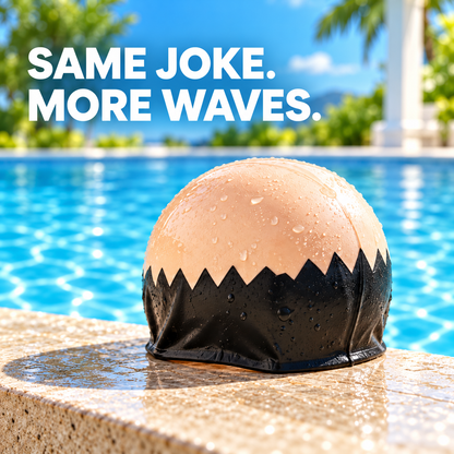 BALDWAVE™ SWIM CAP