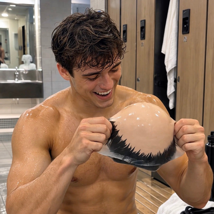BALDWAVE™ SWIM CAP